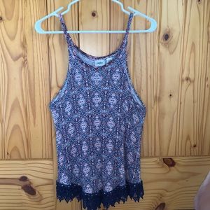 Multicolored Daytrip top